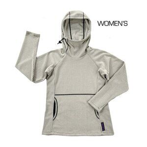 Micro Grid Hoodie V2 Womans M Fog Grey